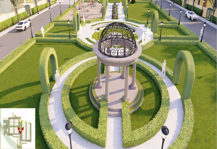 Reliance MET City Jhajjar site construction layout